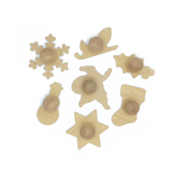 Wooden Christmas Craft Templates - Set #2 - Mucky Knees Gift Boutique