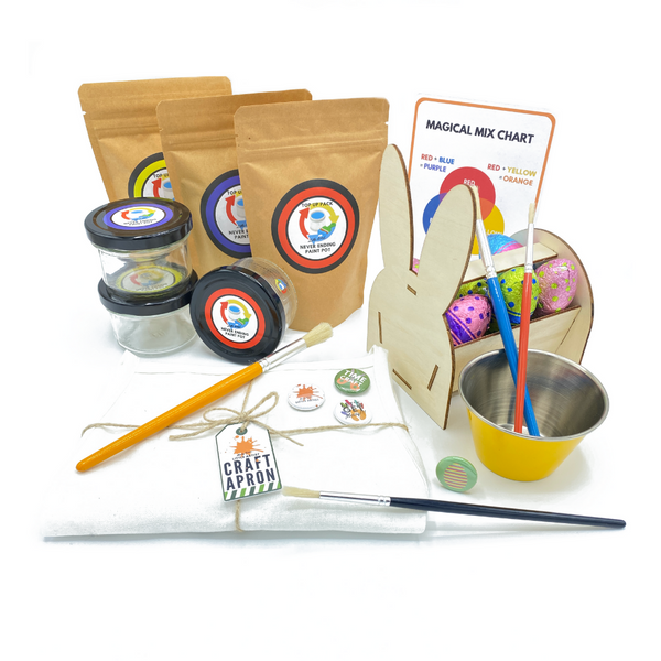 Easter Bunny Basket - Starter Craft Kit - Mucky Knees Gift Boutique