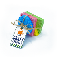Biodegradable Craft Sponges: Pack of 4 - Mucky Knees Gift Boutique