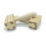Mucky-Doh Wooden Hammers: Set of 5 - Mucky Knees Gift Boutique