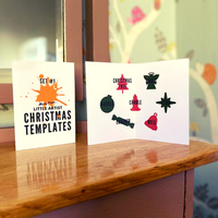 Wooden Christmas Craft Templates (Set #1): Pack of 7 - Mucky Knees Gift Boutique